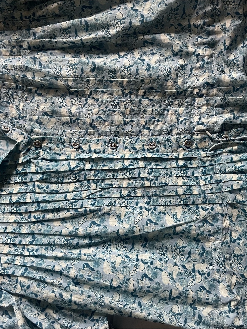 Christy Dawn Clementine top in Lapis Orchard, size XS - Picture 5 of 5